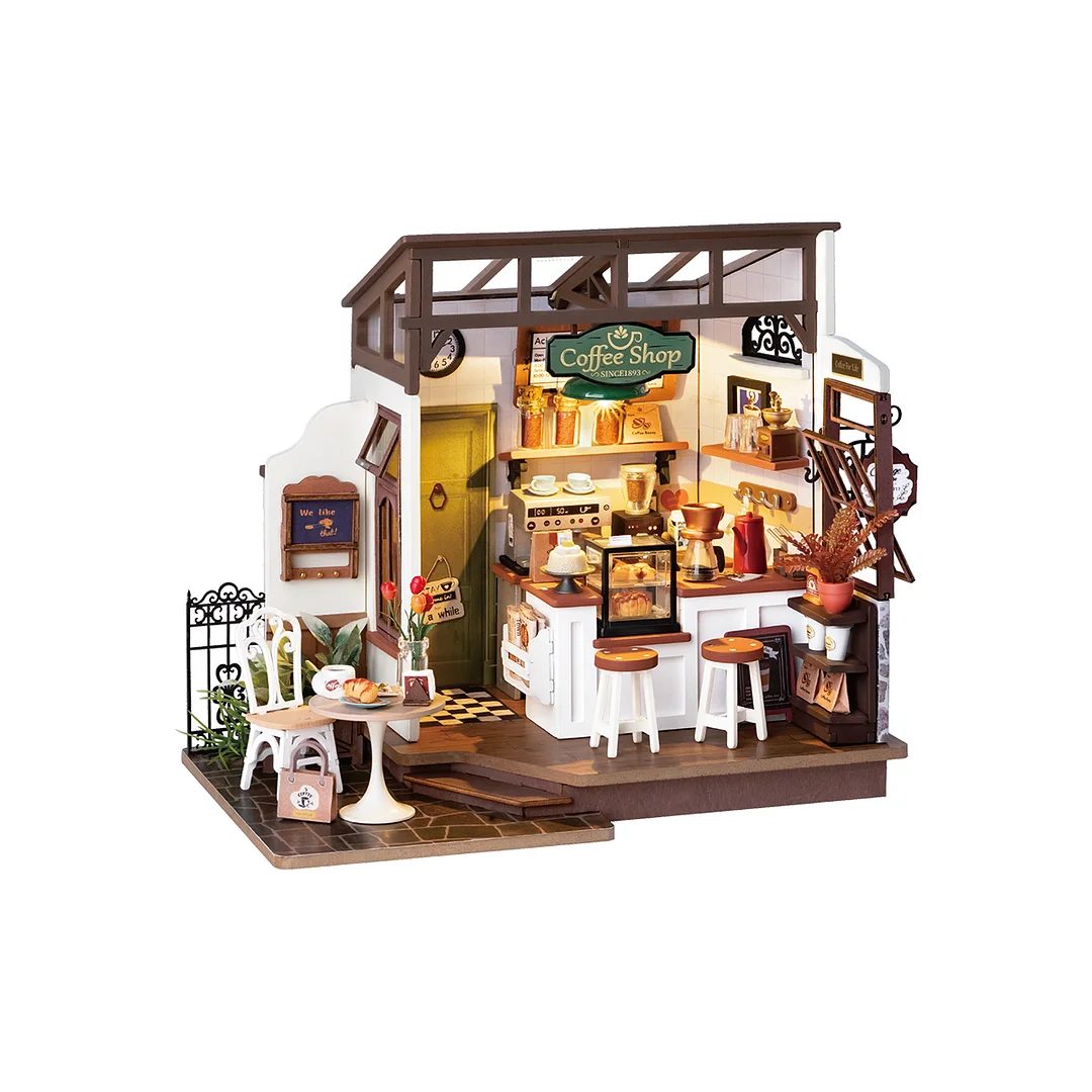 Robotime 3D Puzzle No.17 Café DG162 Robotime 3D Puzzle No.17 Café DG162