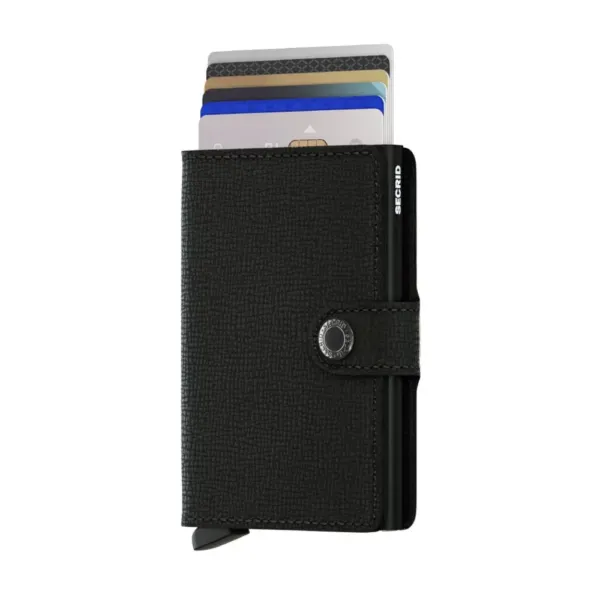 Novčanik Secrid Miniwallet Crisple - Crna