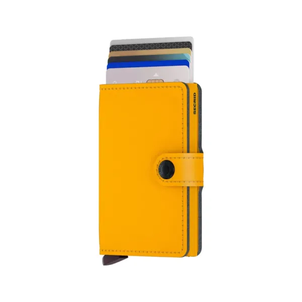 Novčanik Secrid Miniwallet Yard - Žuta