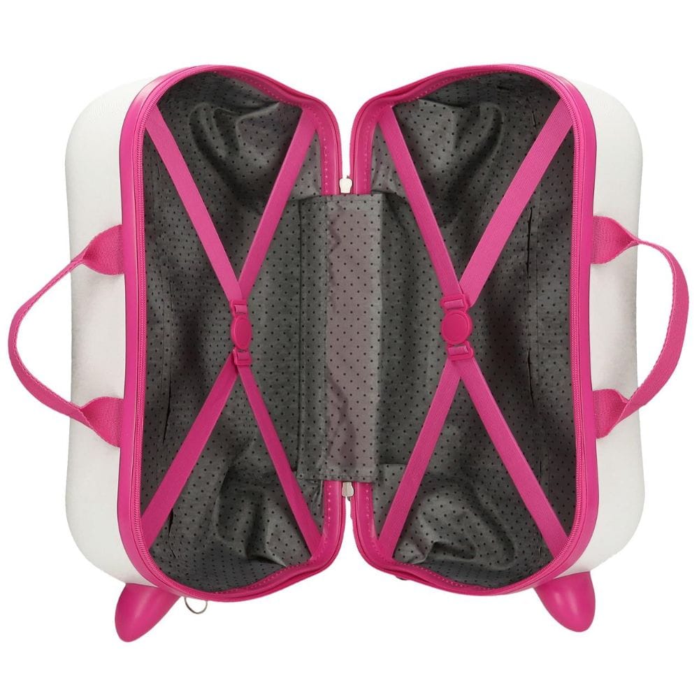Dečiji kofer ride on Disney Minnie Destination Fun, beli