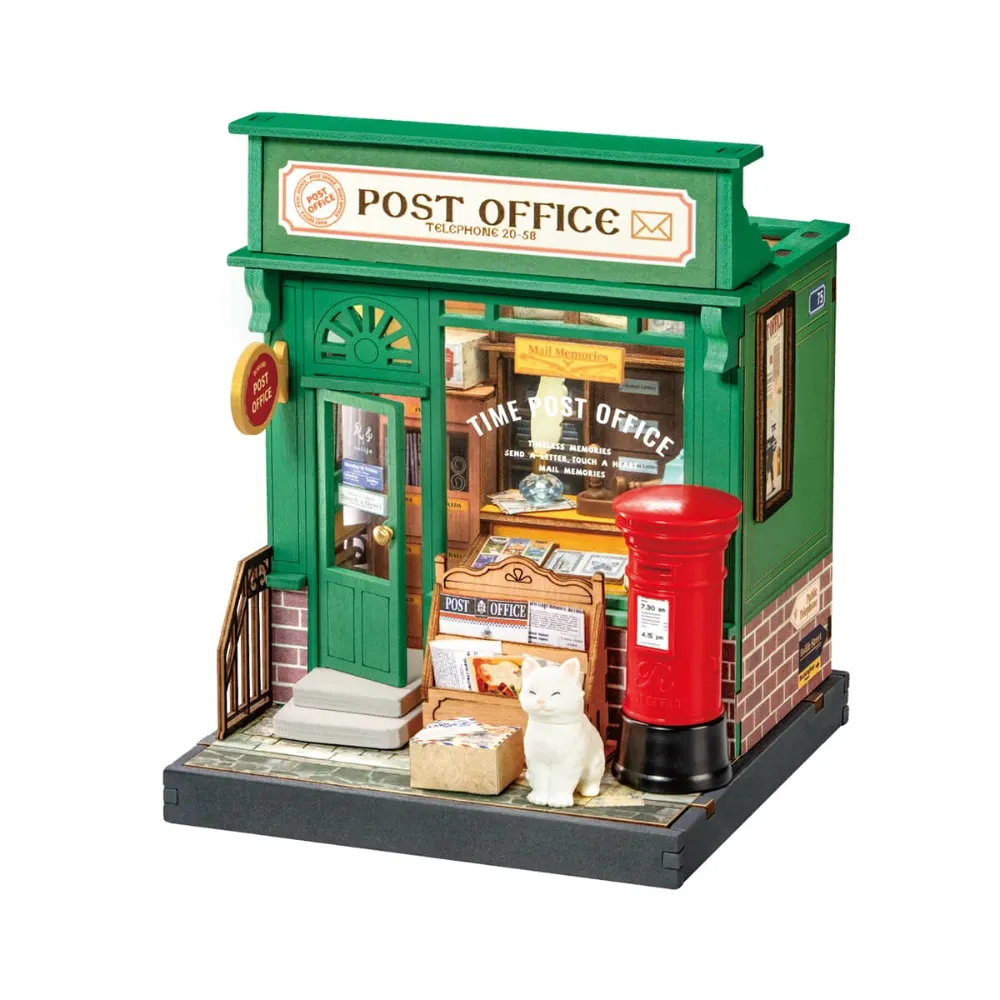Robotime 3D Puzzle Century Post Office DS037