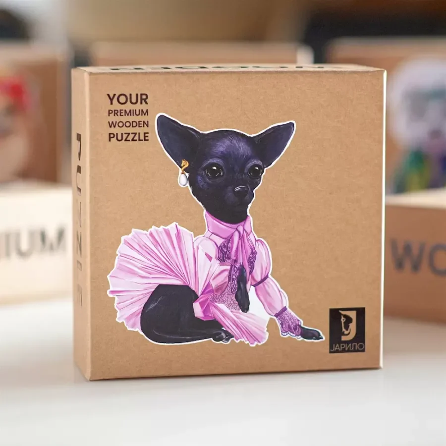 Drvene Puzle Jarilo Slavne kuce - Čivava