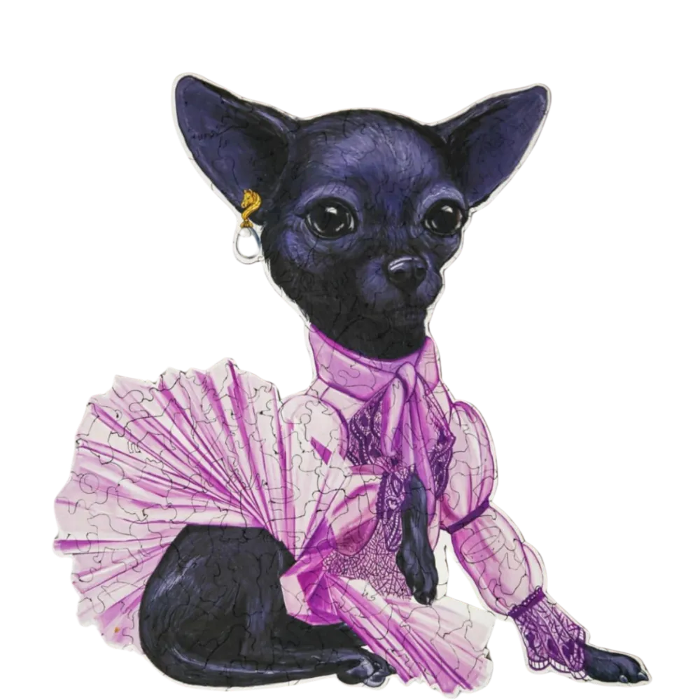 Drvene Puzle Jarilo Slavne kuce - Čivava