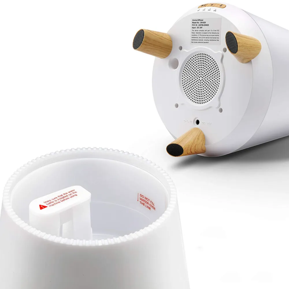 Aroma difuzer Bluetooth LC-037 beli