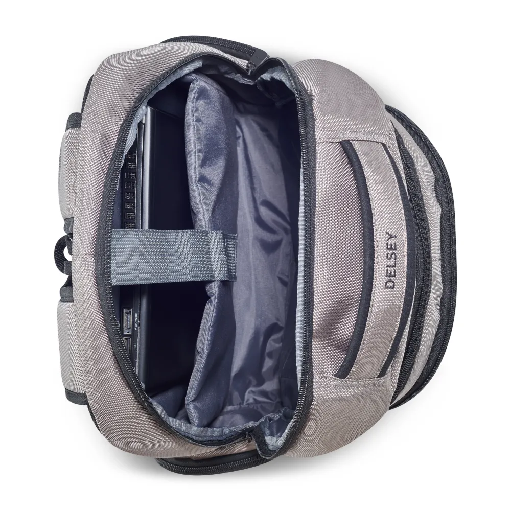 Ranac Delsey Paris Element Backpack Flier sivi