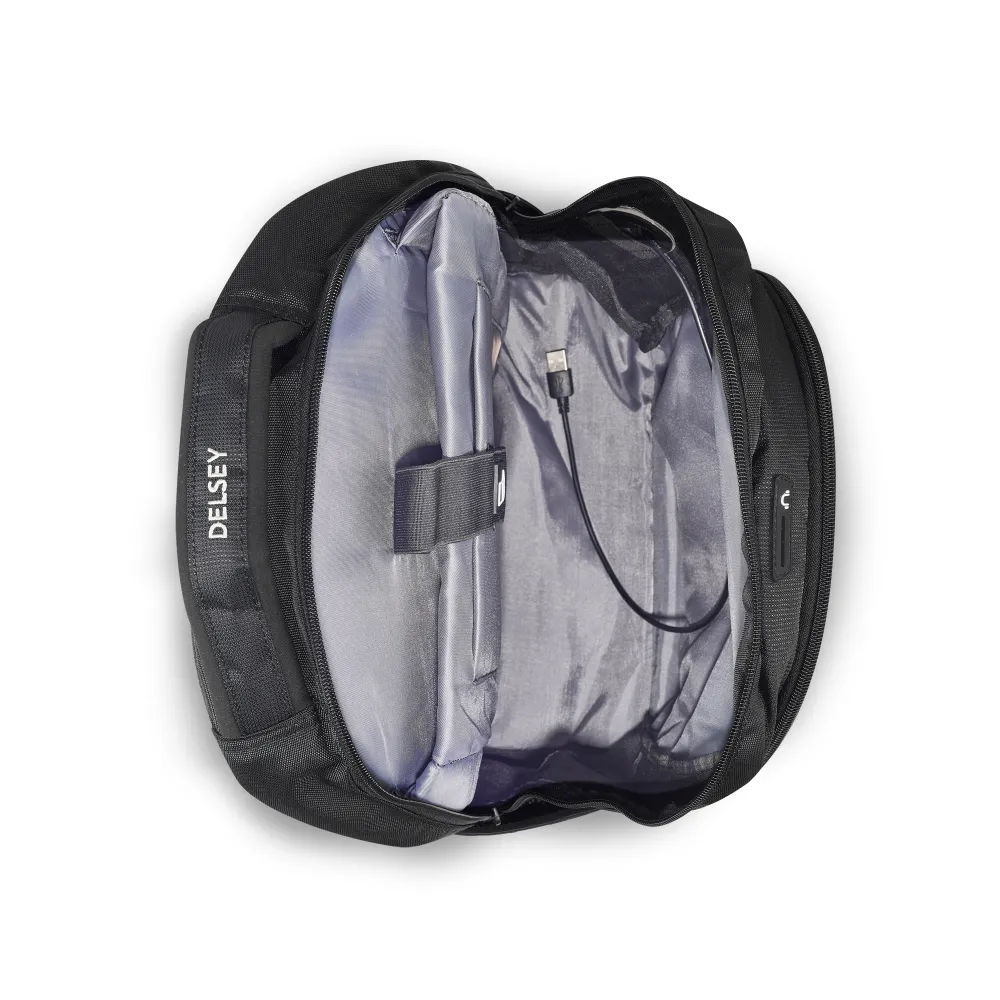 Ranac Delsey Paris Element Backpack Navigator crni