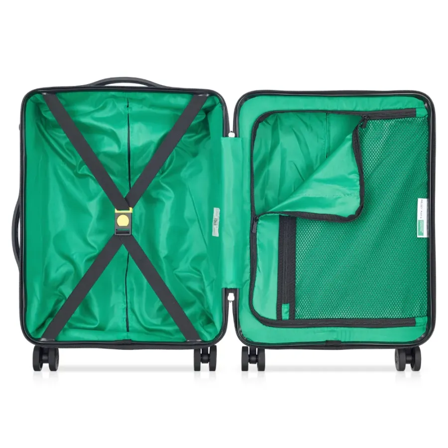 Mali kabinski Kofer Delsey Benetton Hardside zeleni