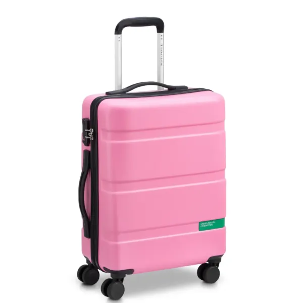 Mali kabinski Kofer Delsey Benetton Hardside rozi
