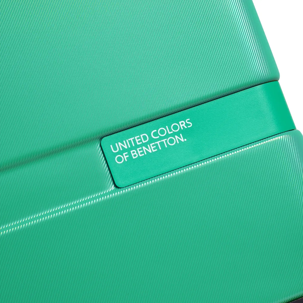 Srednji Kofer Delsey Benetton Hardside zeleni