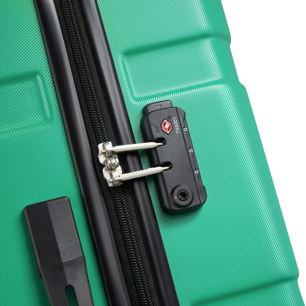 Srednji Kofer Delsey Benetton Hardside zeleni