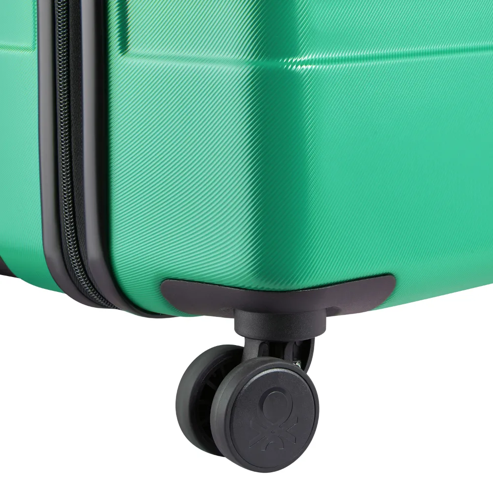 Srednji Kofer Delsey Benetton Hardside zeleni