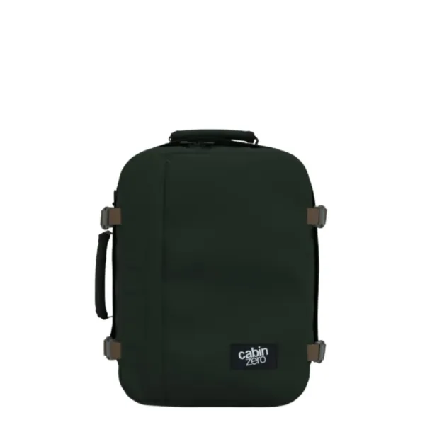 Putni ranac CabinZero Classic - Crno zelena, 28l