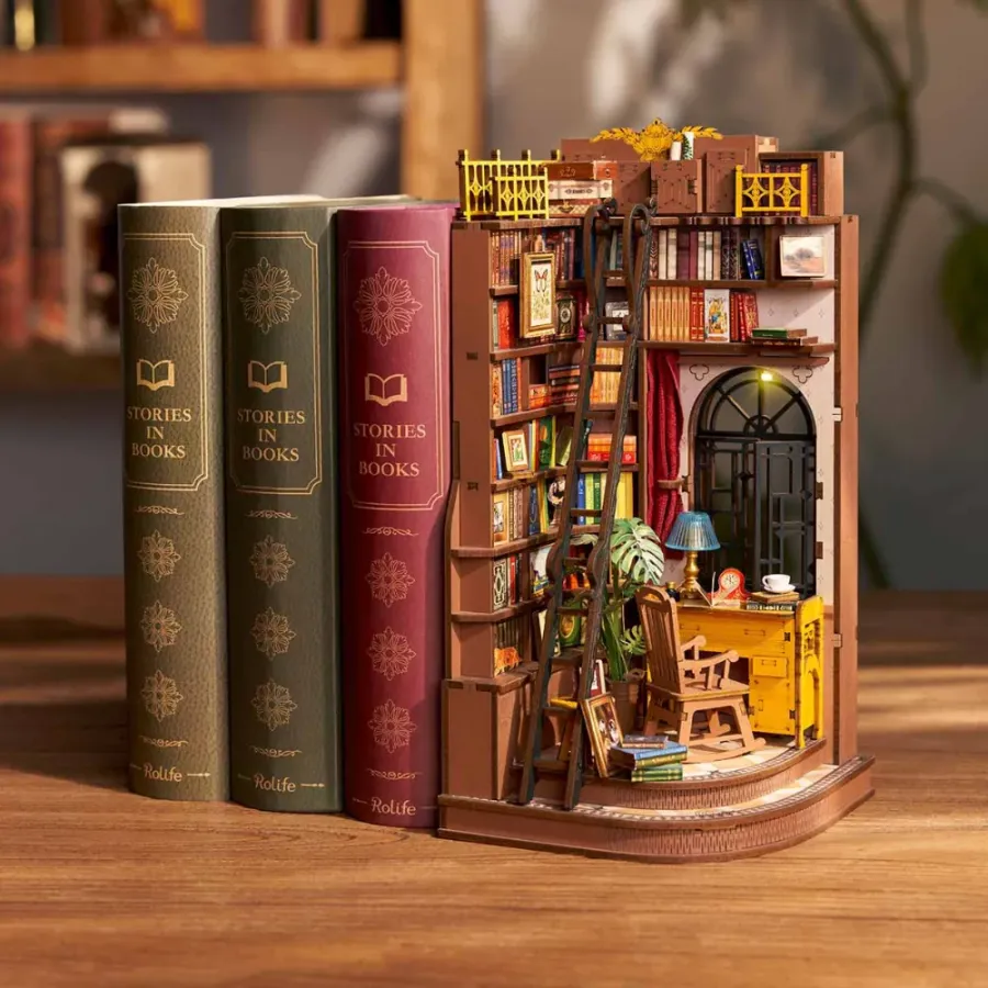 robotime-3d-puzzle-book-nook-silent-corner-study-tge02-shopito-by-royalline (3) 3D puzzle Robotime Book Nook Silent Corner Study