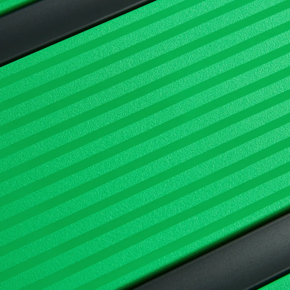 Srednji Kofer Delsey Benetton Color Block Hardside, zeleni