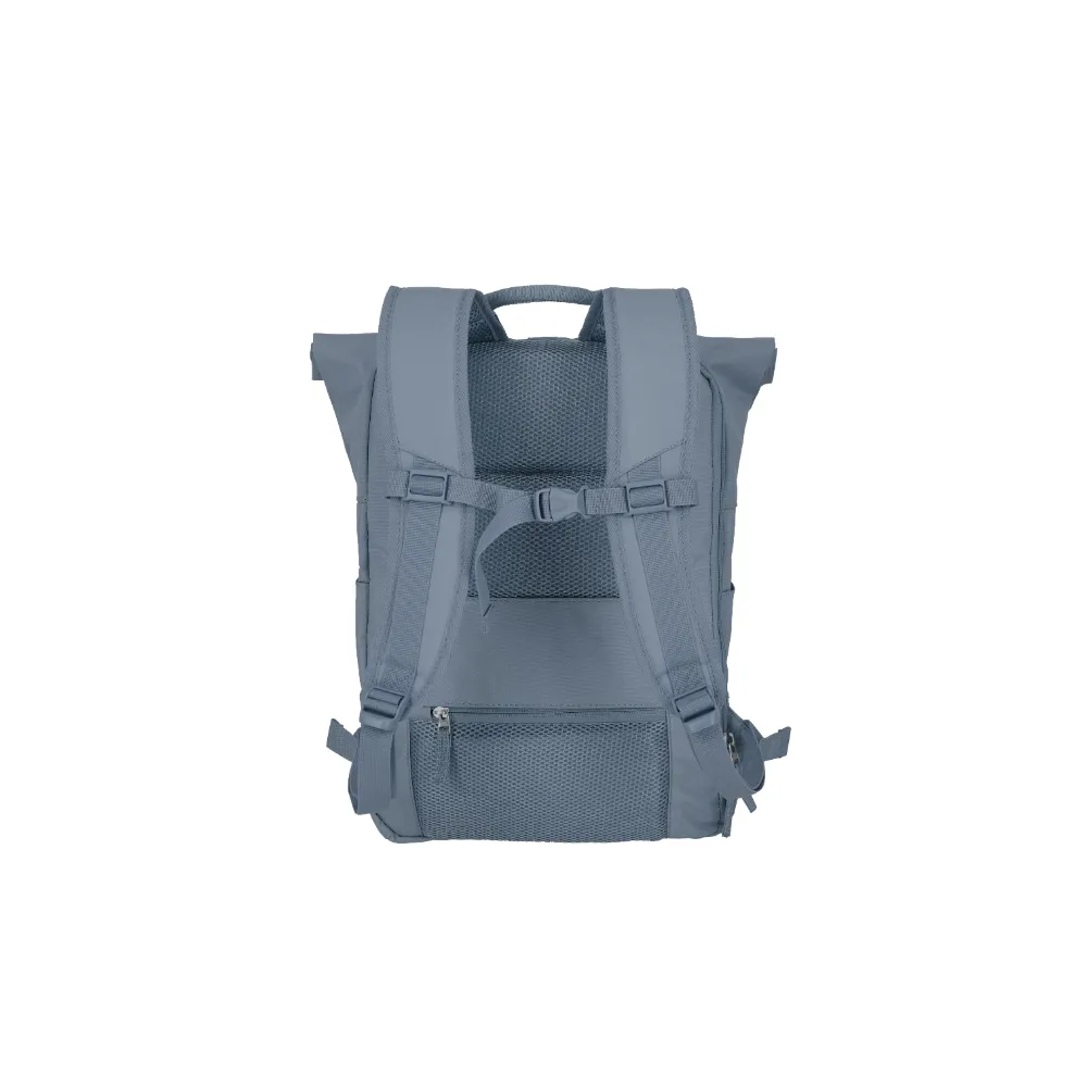 Putni ranac Travelite Basic Rollup, plavo siva