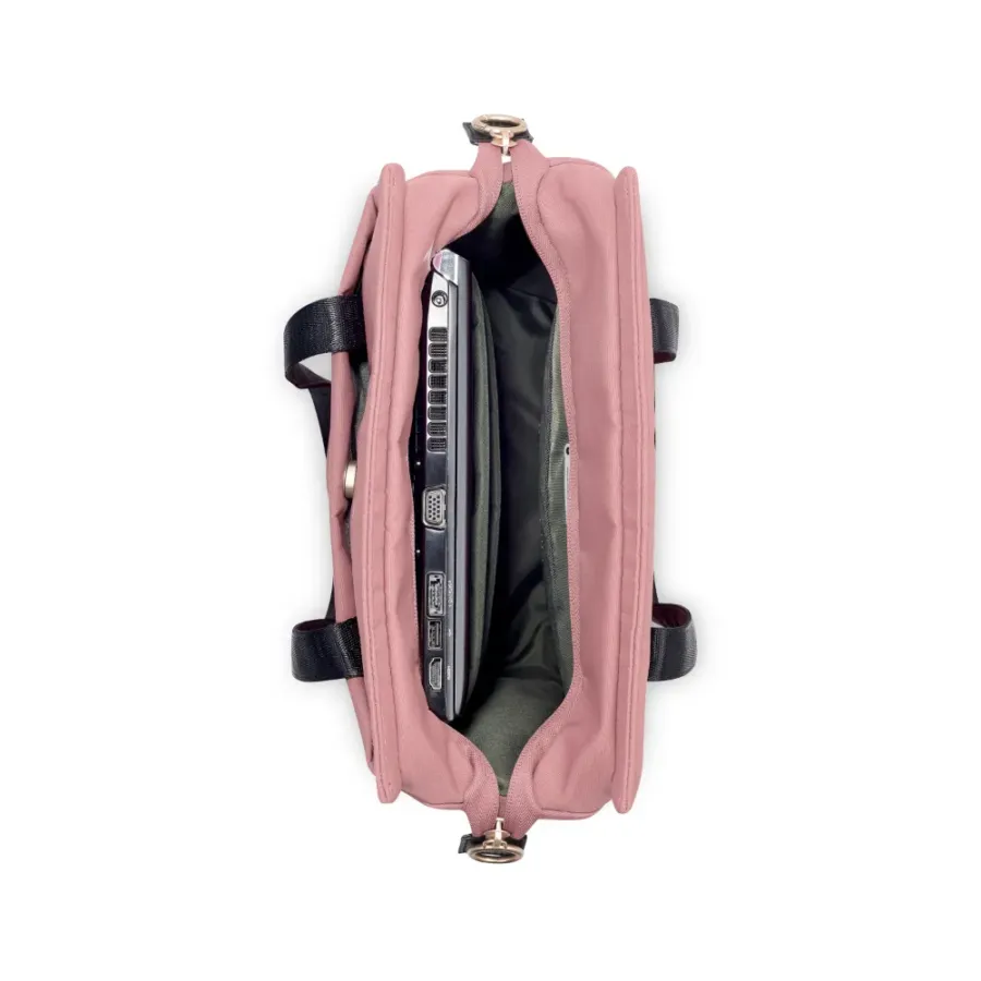 Torba na rame Delsey Paris Securestyle, roze