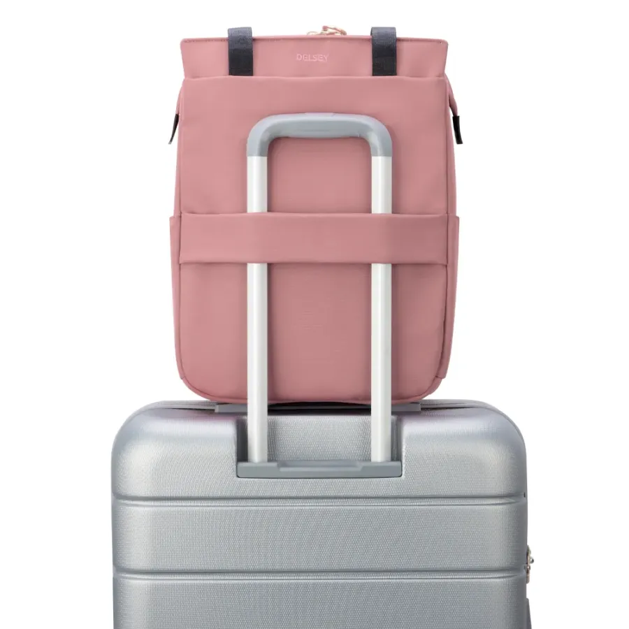 Torba na rame Delsey Paris Securestyle, roze