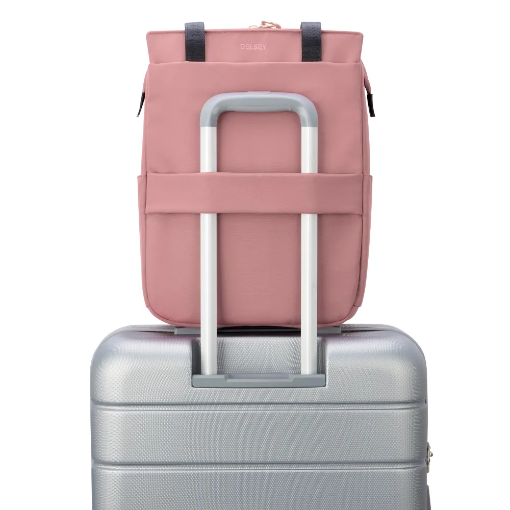 Torba na rame Delsey Paris Securestyle, roze