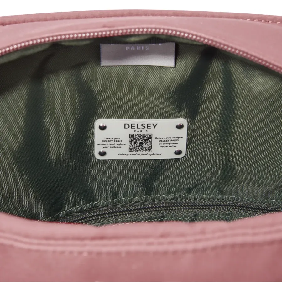 Torba na rame Delsey Paris Securestyle, roze