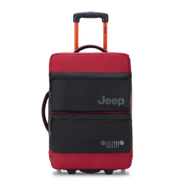 Putna torba Delsey Jeep JS006B - Crvena, Mali (55cm) - 18/22"