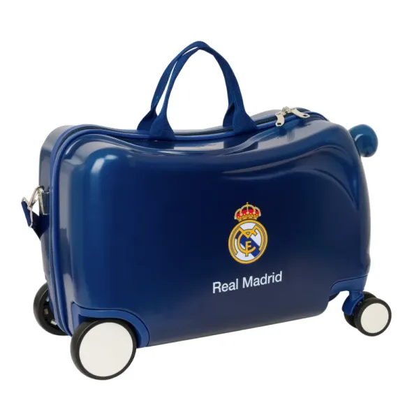Dečiji kofer Ride On Real Madrid 44×21×27cm - Teget