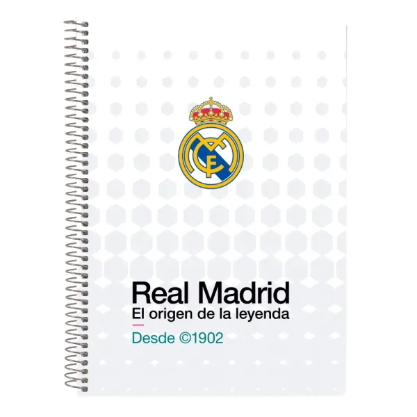 Sveska A5 F.C. Barcelona / Real Madrid Equip. 26/27 tvrdi povez, 80 listova - Dezen 2